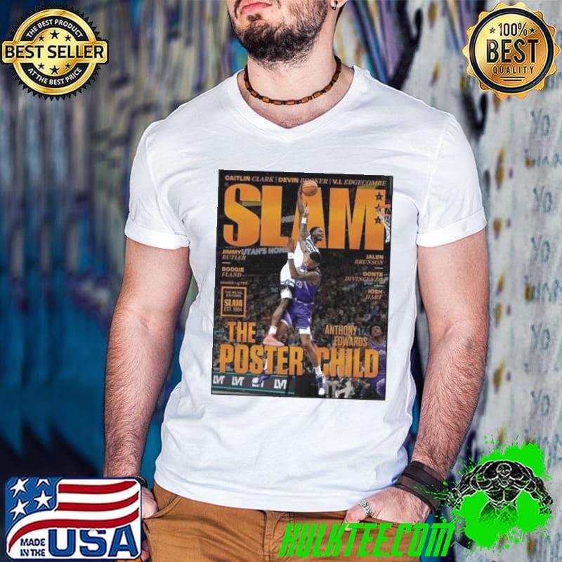 Iconic Dunk Moment Ant On The Cover Of Slam Online Orange Metal Poster Shirt Guys V Neck Iconic Dunk Moment Ant On The Cover Of Slam Online Orange Metal Poster Shirt Guys V Neck