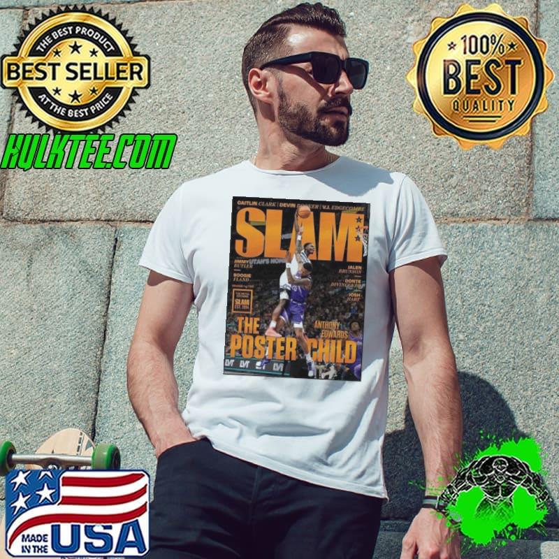 Iconic Dunk Moment Ant On The Cover Of Slam Online Orange Metal Poster Shirt Unisex Iconic Dunk Moment Ant On The Cover Of Slam Online Orange Metal Poster Shirt Unisex