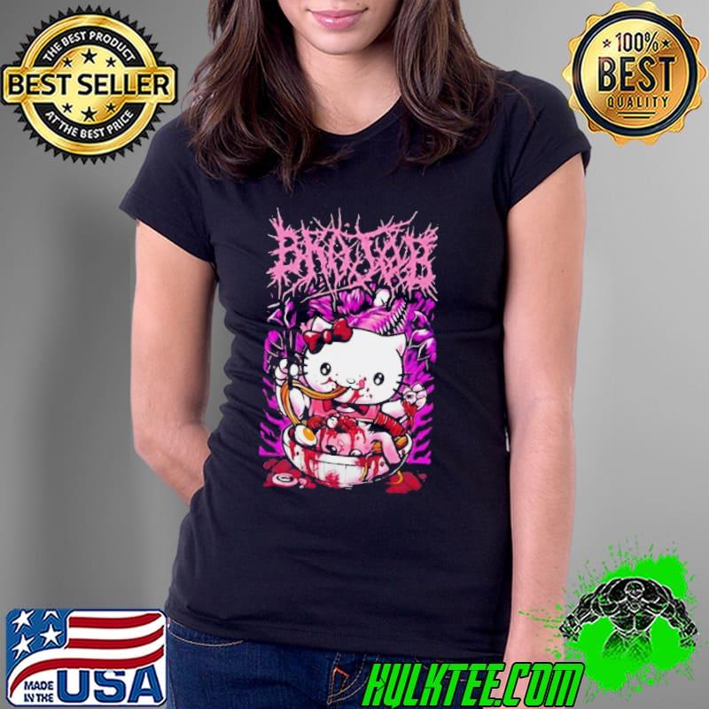 Indie Hello Kitty Brojob Ramen Deathcore Bundle s Ladies Tee Indie Hello Kitty Brojob Ramen Deathcore Bundle s Ladies Tee