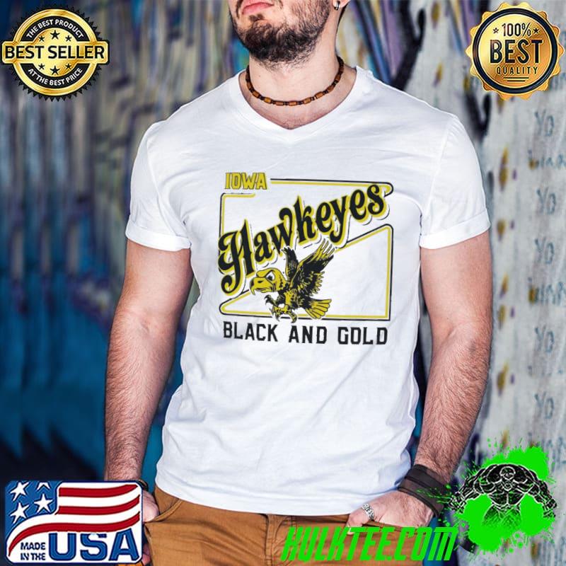 Iowa Hawkeyes black and gold s Guys V Neck Iowa Hawkeyes black and gold s Guys V Neck