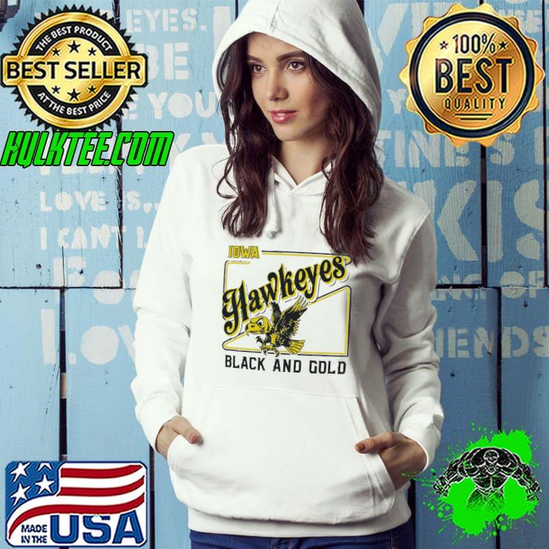 Iowa Hawkeyes black and gold s Hoodie Iowa Hawkeyes black and gold s Hoodie