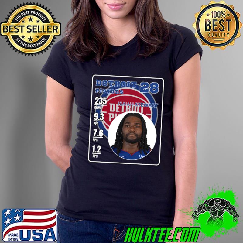 Isaiah Stewart American professional basketball player for the Detroit Pistons T-Shirt