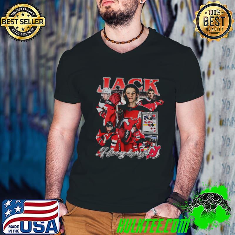 Jack Hughes American professional ice hockey center Vintage Bootleg T-Shirt