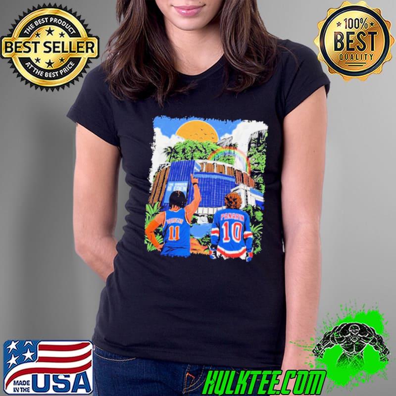 Jalen Brunson And Artemi Panarin Matty Jack The Garden Is Eden Shirt Ladies Tee Jalen Brunson And Artemi Panarin Matty Jack The Garden Is Eden Shirt Ladies Tee