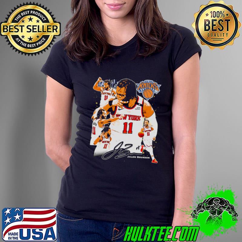 Jalen Brunson Collage American professional basketball player T-Shirt