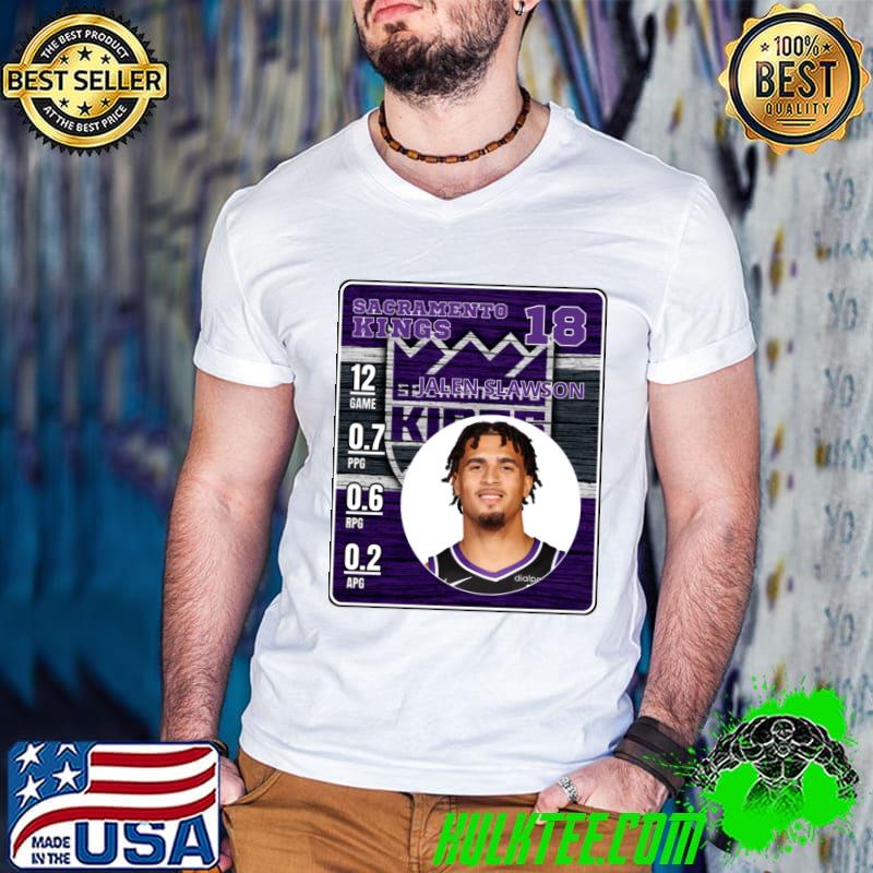 Jalen Slawson American professional basketball player for the Sacramento Kings T-Shirt Guys V Neck Jalen Slawson American professional basketball player for the Sacramento Kings T-Shirt Guys V Neck