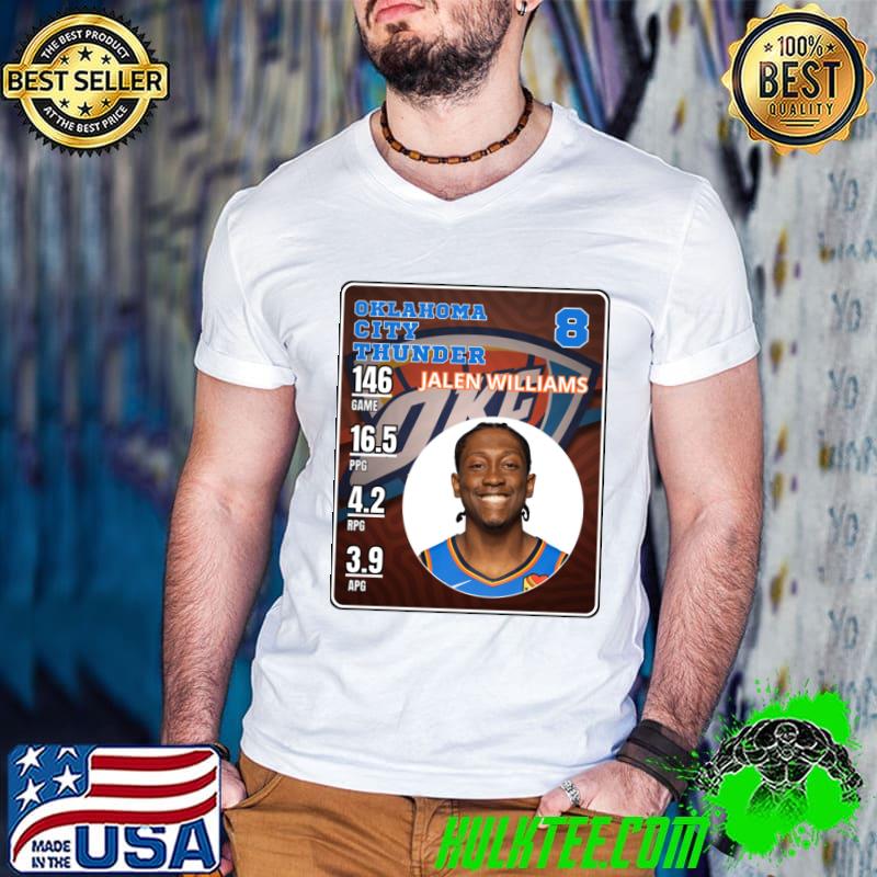 Jalen Williams American professional basketball player T-Shirt Guys V Neck Jalen Williams American professional basketball player T-Shirt Guys V Neck