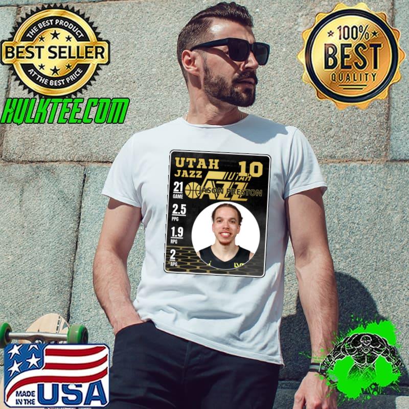 Jason Preston American professional basketball player for the Utah Jazz T-Shirt