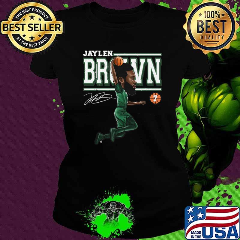 Jaylen Brown American professional basketball player Boston Cartoon T-Shirt