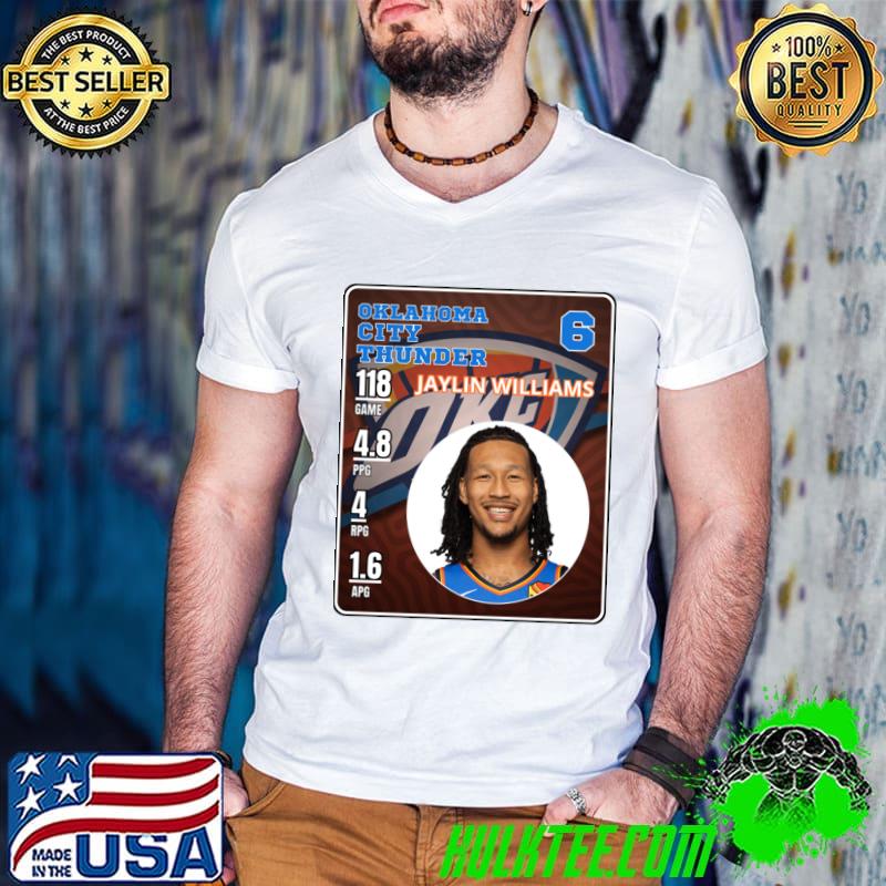 Jaylin Williams American professional basketball Oklahoma City Thunder T-Shirt Guys V Neck Jaylin Williams American professional basketball Oklahoma City Thunder T-Shirt Guys V Neck