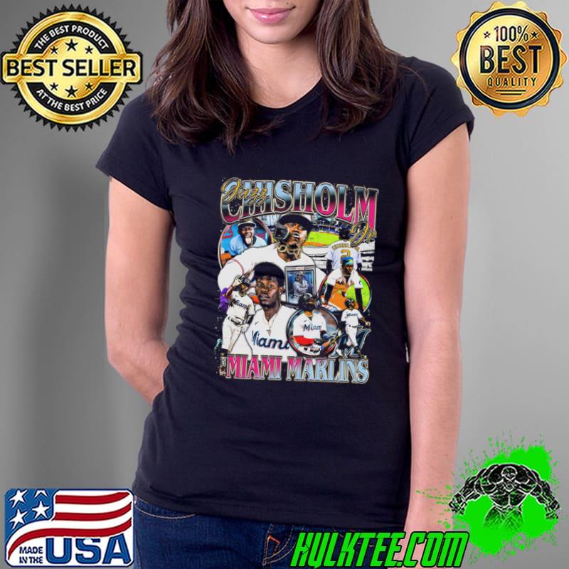 Jazz Chisholm Jr. Bahamian professional baseball second baseman Vintage Bootleg T-Shirt