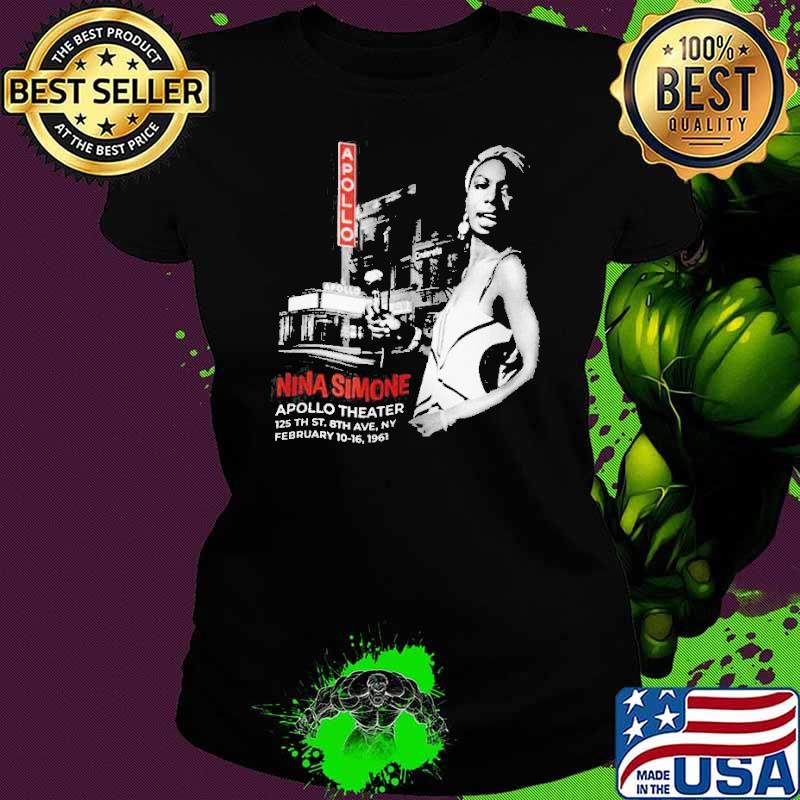 Jazz Great Nina Simone at the Apollo Theater in NYC Shirt
