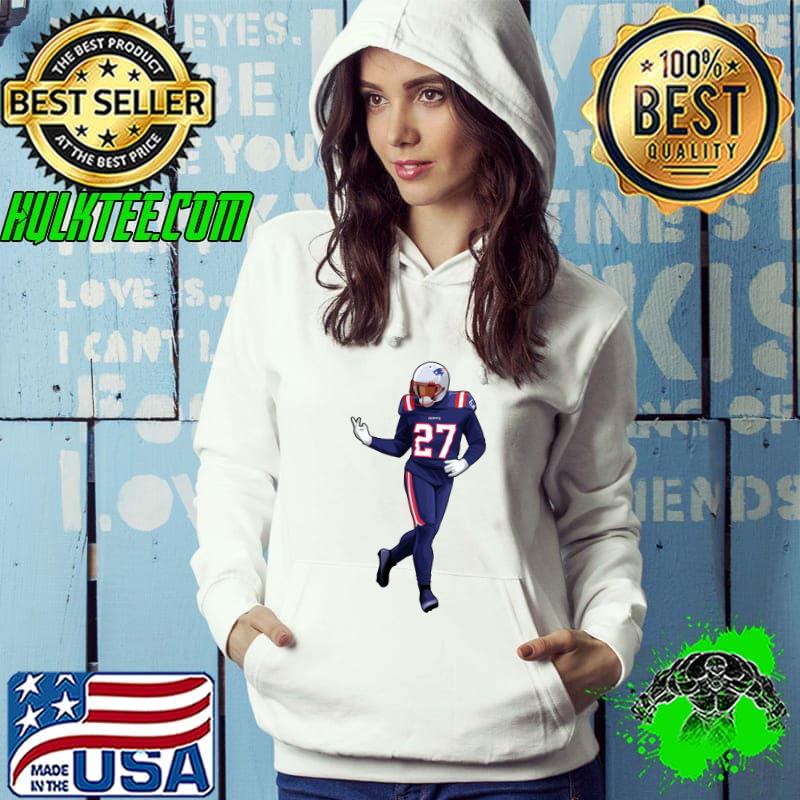 JC Jackson #27 Celebrates His Pick American football cornerback T-Shirt Hoodie JC Jackson #27 Celebrates His Pick American football cornerback T-Shirt Hoodie