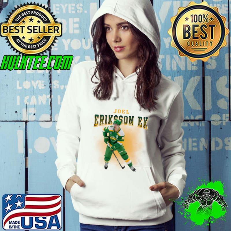 Joel Eriksson Ek Swedish professional ice hockey centre for the Minnesota Wild T-Shirt