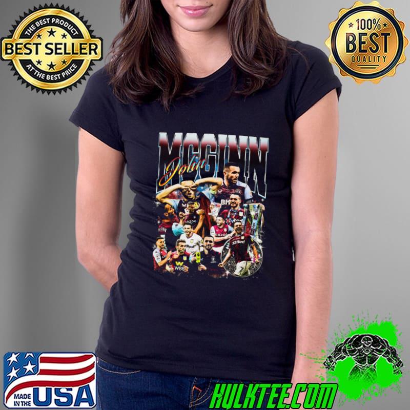 John McGinn Scottish professional footballer Retro Bootleg T-Shirt