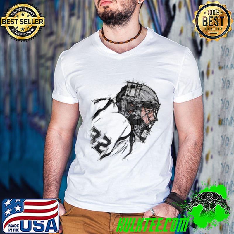 Jonathan Quick Los Angles Sketch American professional ice hockey goaltender T-Shirt