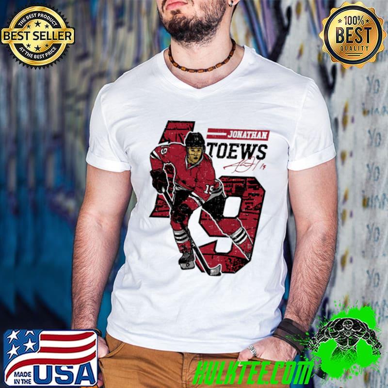Jonathan Toews Chicago Offset Canadian professional ice hockey centre T-Shirt