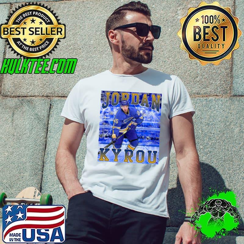 Jordan Kyrou Canadian professional ice hockey right winger T-Shirt Unisex Jordan Kyrou Canadian professional ice hockey right winger T-Shirt Unisex
