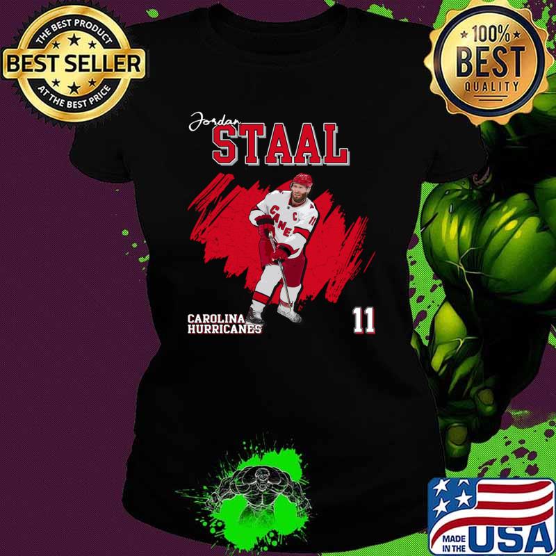 Jordan Staal Canadian professional ice hockey centre T-Shirt Ladies tee Jordan Staal Canadian professional ice hockey centre T-Shirt Ladies tee