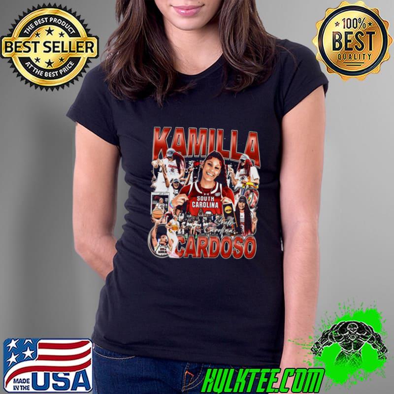 Kamilla Cardoso Vintage Brazilian professional basketball player T-Shirt