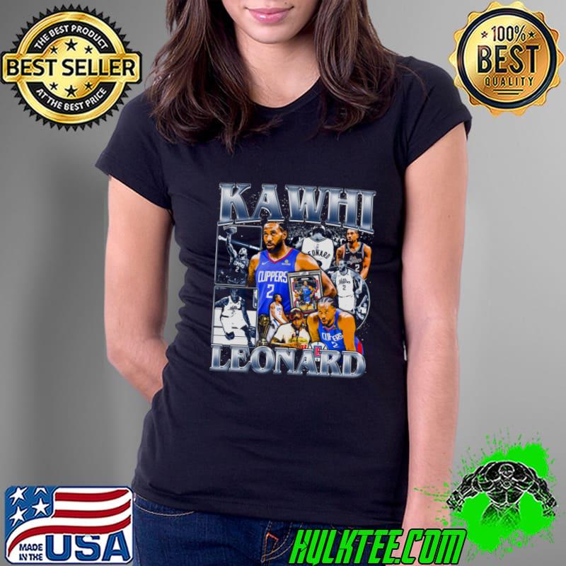 Kawhi Leonard Retro American professional basketball player T-Shirt