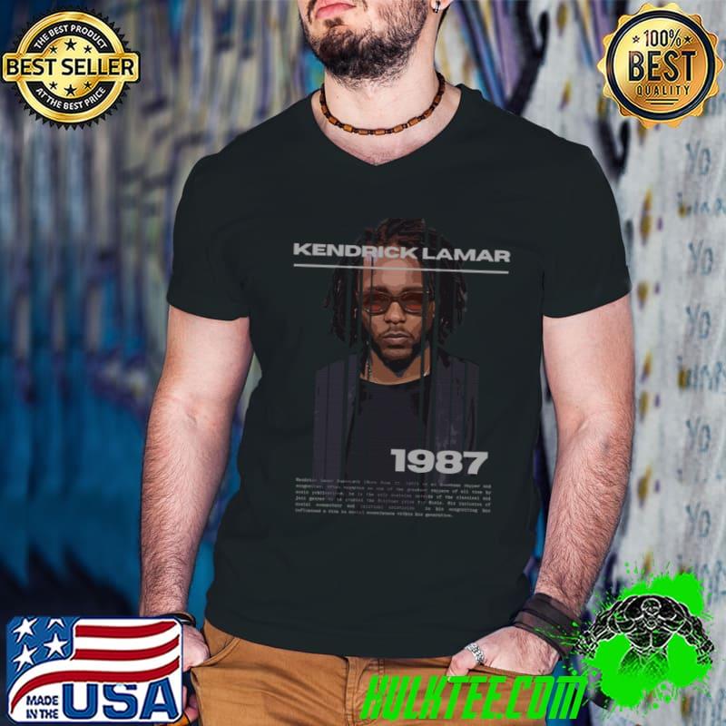 Kendrick lamar 1987 an American rapper and songwriter T-Shirt Guys V Neck Kendrick lamar 1987 an American rapper and songwriter T-Shirt Guys V Neck