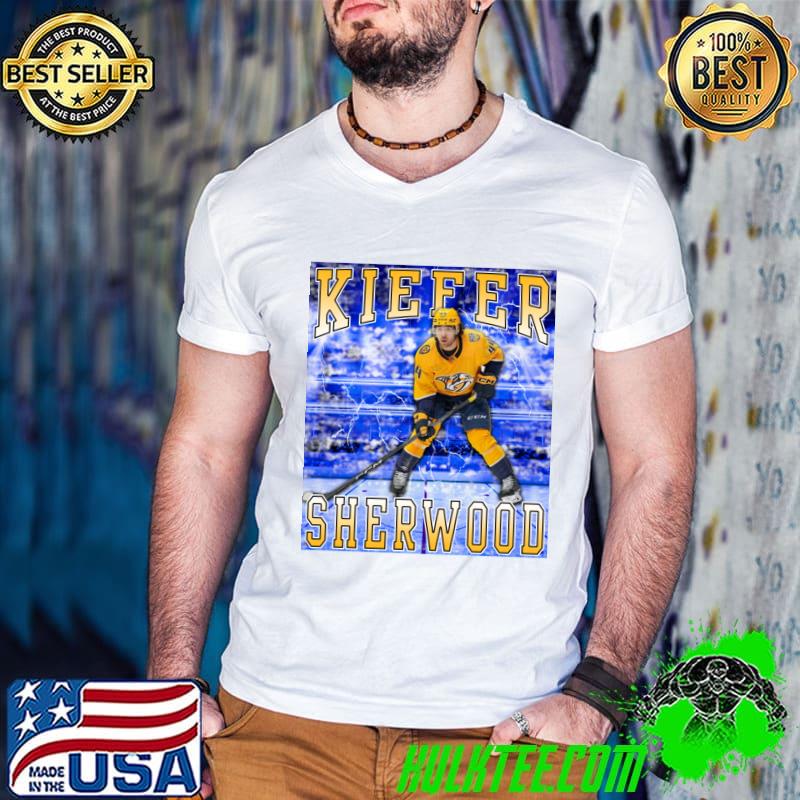 Kiefer Sherwood American professional ice hockey right winger T-Shirt Guys V Neck Kiefer Sherwood American professional ice hockey right winger T-Shirt Guys V Neck