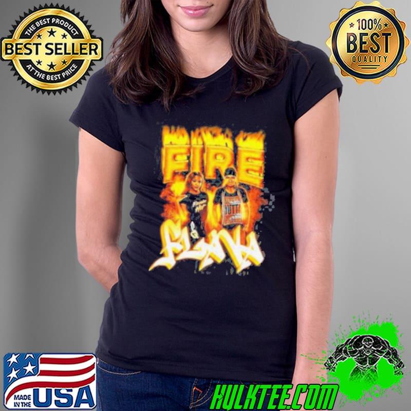 Kiera Hogan & Tasha Steelz Fire ‘N Flava Shirt Ladies Tee Kiera Hogan & Tasha Steelz Fire ‘N Flava Shirt Ladies Tee