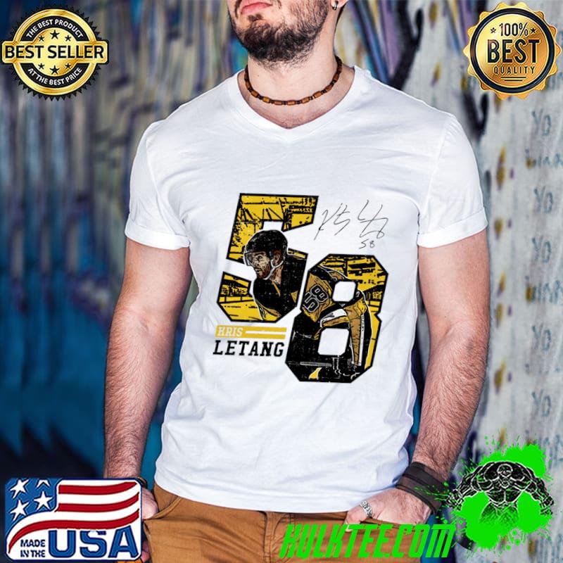 Kris Letang Pittsburgh Offset Canadian professional ice hockey defenceman T-Shirt