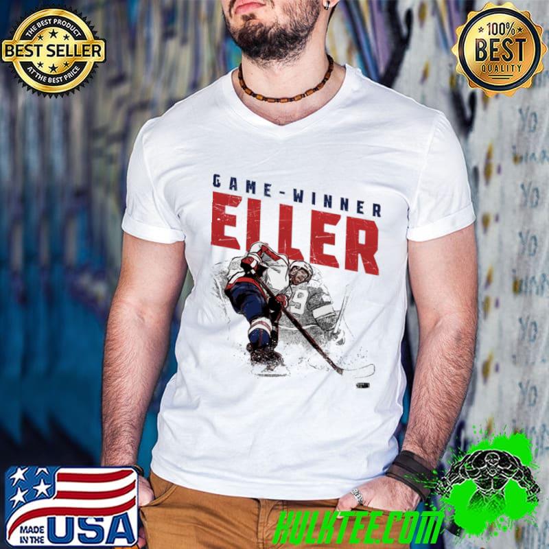 Lars Eller Danish professional ice hockey player New Jersey Game Winner T-Shirt