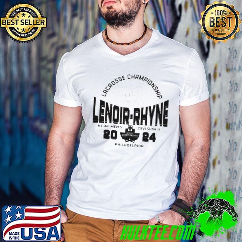 Lenoir–Rhyne Bears 2024 NCAA Men’s Division II Lacrosse Championship Shirt