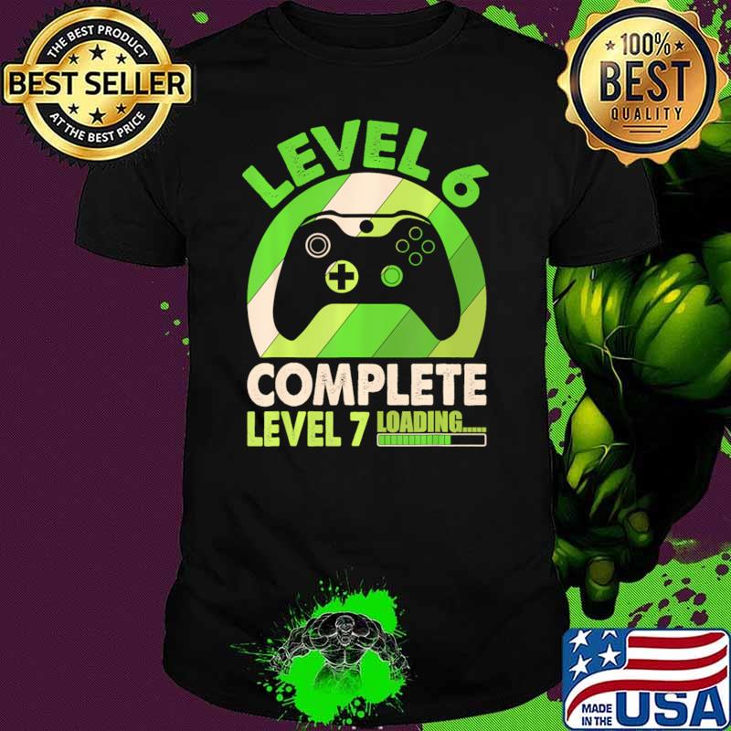 Level 6 Complete Level 7 Loading 6th Wedding Anniversary T-Shirt
