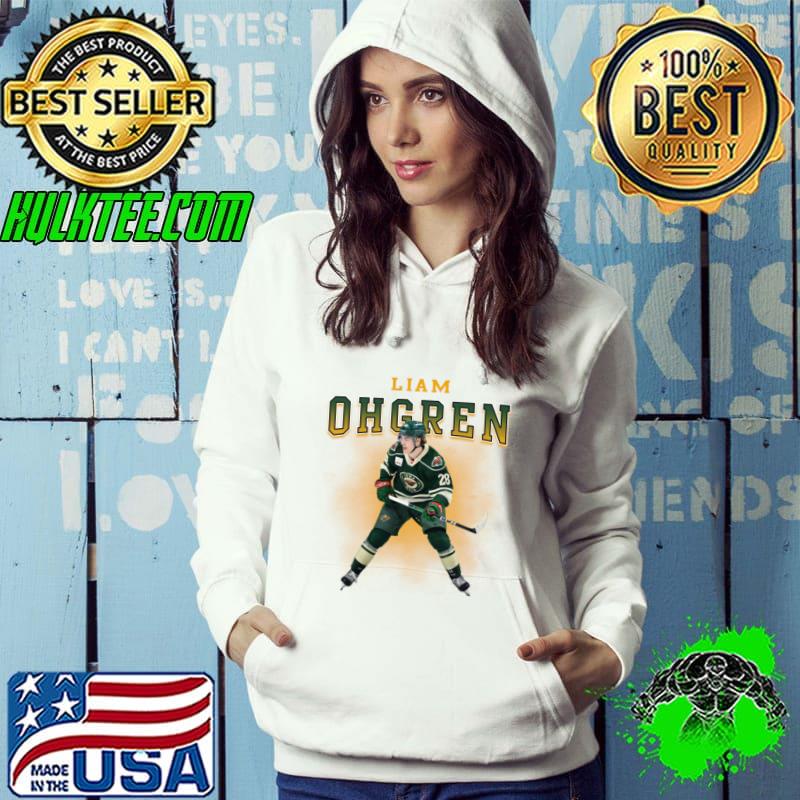 Liam Ohgren Swedish professional ice hockey left wing T-Shirt