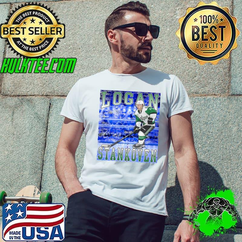 Logan Stankoven Canadian professional ice hockey forward Dallas Stars T-Shirt