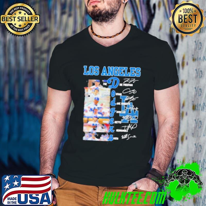 Los Angeles Dodgers Team Players 2024 Signatures Shirt Guys V Neck Los Angeles Dodgers Team Players 2024 Signatures Shirt Guys V Neck