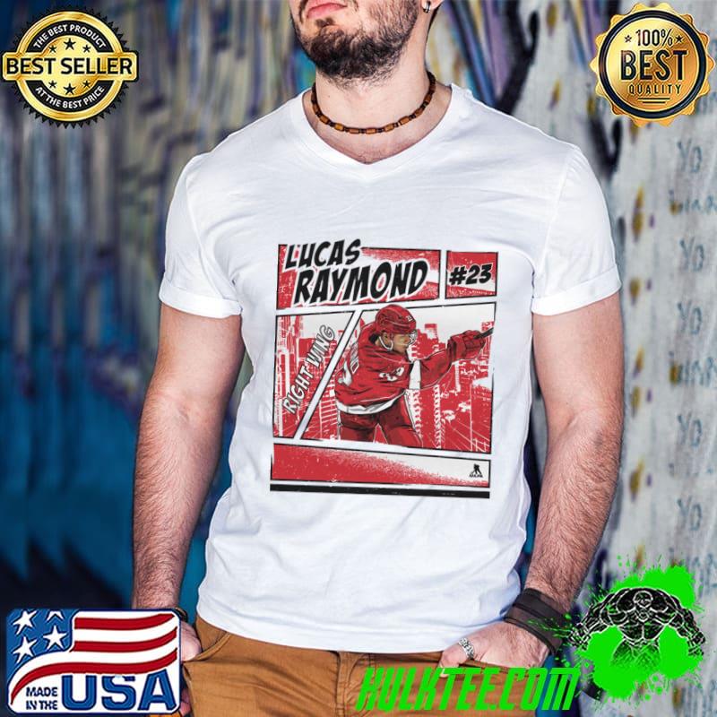 Lucas Raymond Swedish professional ice hockey winger Detroit Comic T-Shirt