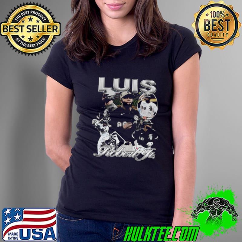 Luis Robert Jr. Vintage Cuban-born professional baseball outfielder for the Chicago White Sox T-Shirt