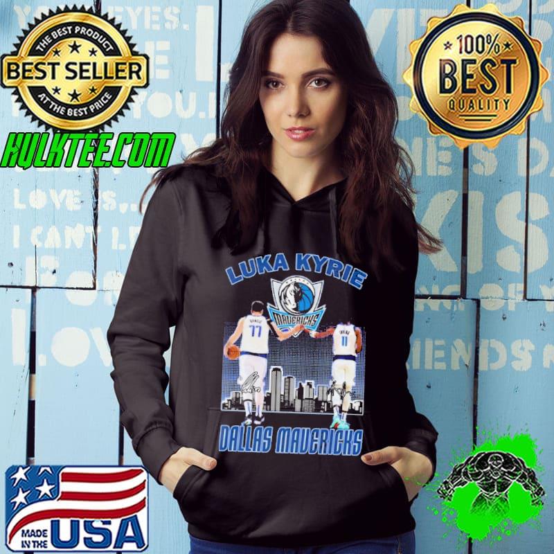 Luka Kyrie Dallas Mavericks Skyline Signatures Shirt