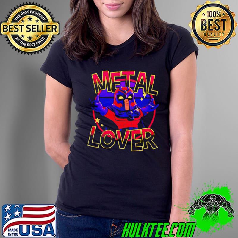 Magneto metal lover s Ladies Tee Magneto metal lover s Ladies Tee