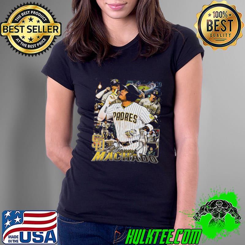 Manny Machado Vintage Bootleg American professional baseball third baseman T-Shirt