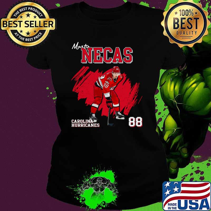 Martin Necas Czech professional ice hockey centre T-Shirt Ladies tee Martin Necas Czech professional ice hockey centre T-Shirt Ladies tee