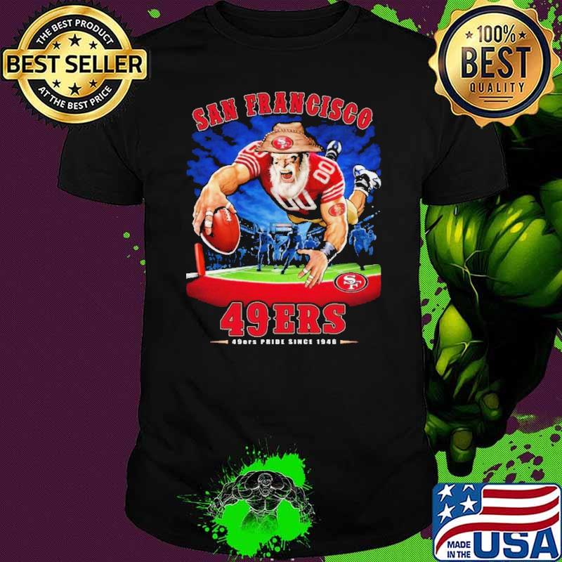 Mascot San Francisco 49ers Pride Since 1946 Shirt Mascot San Francisco 49ers Pride Since 1946 Shirt