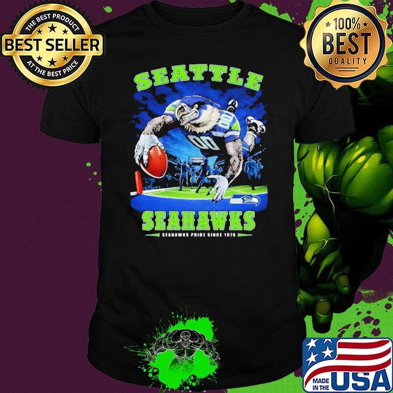 Mascot Seattle Seahawks Pride Since 1976 Shirt
