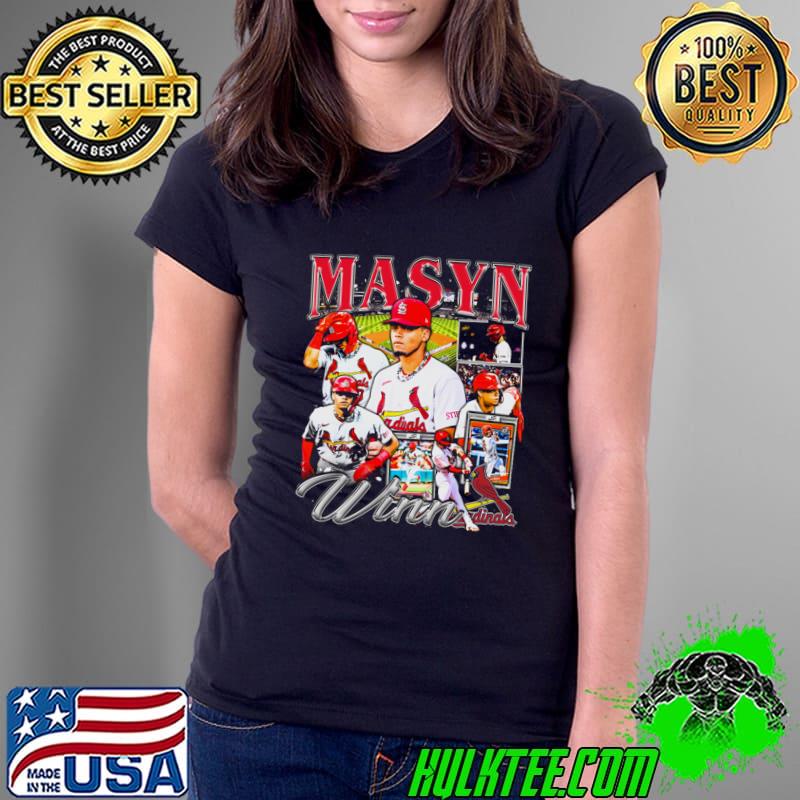 Masyn Winn American professional baseball shortstop Vintage Bootleg T-Shirt Masyn Winn American professional baseball shortstop Vintage Bootleg T-Shirt