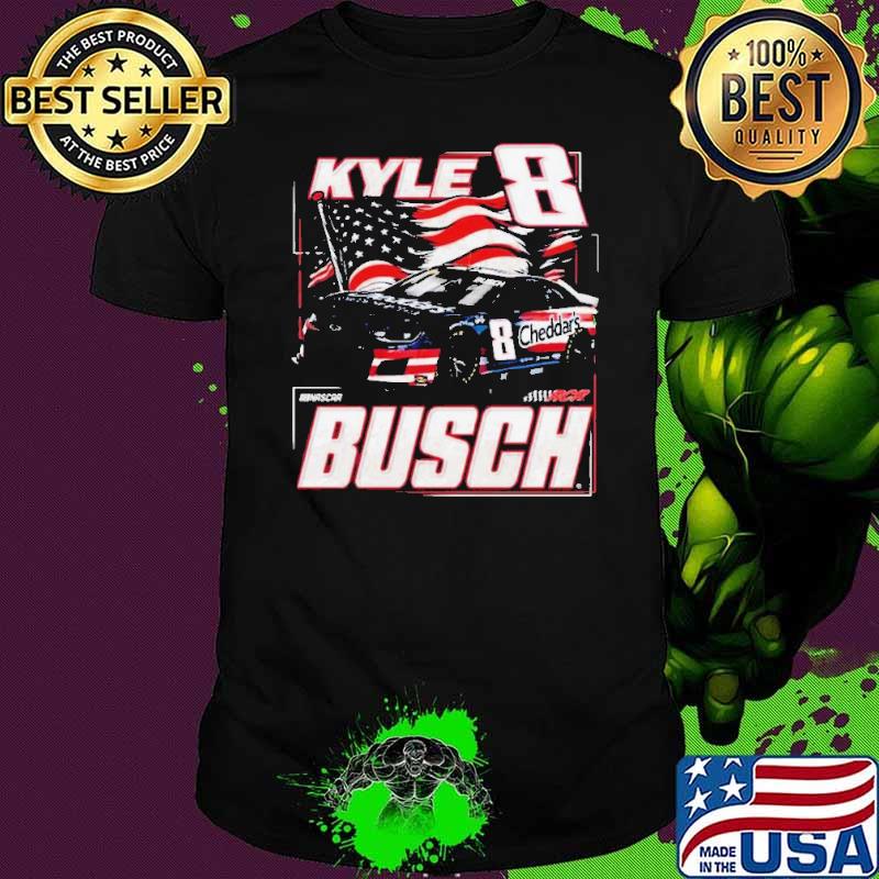 Men’s Kyle Busch Richard Childress Racing Team Collection Patriotic Paint Shirt