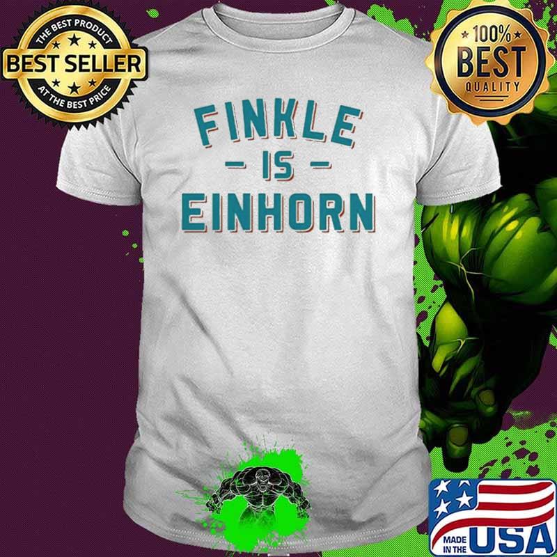 Miami Dolphins Finkle Is Einhorn Shirt