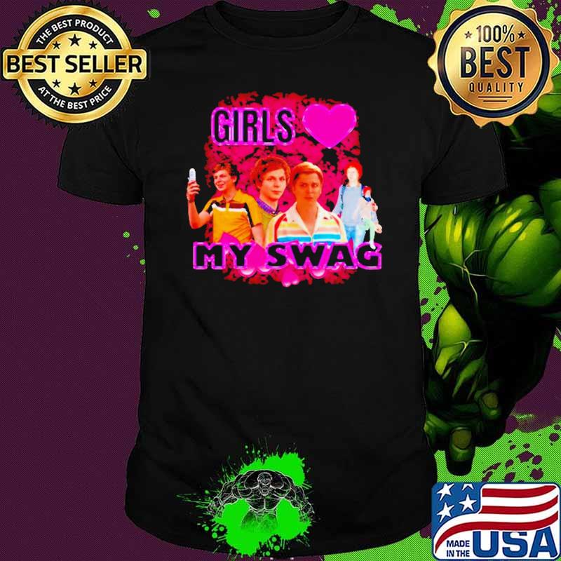 Michael Cera girls love my Swag shirt Michael Cera girls love my Swag shirt