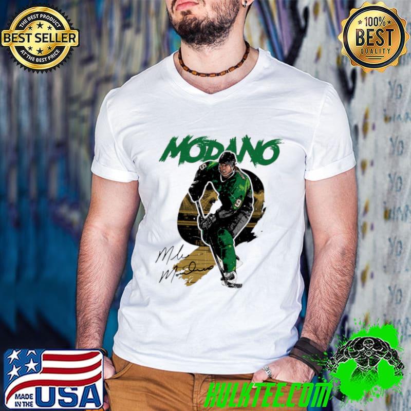 Mike Modano American former professional ice hockey player signature Dallas Rough T-Shirt