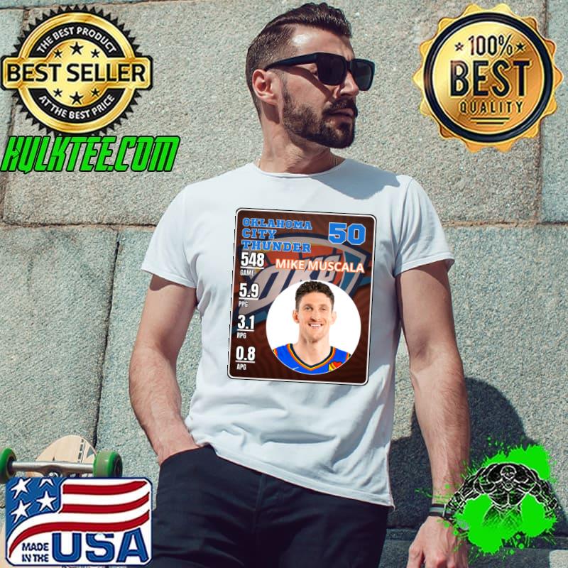 Mike Muscala American professional basketball Oklahoma City Thunder T-Shirt