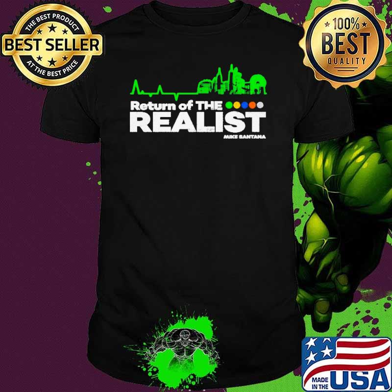 Mike Santana return of the realist shirt Mike Santana return of the realist shirt
